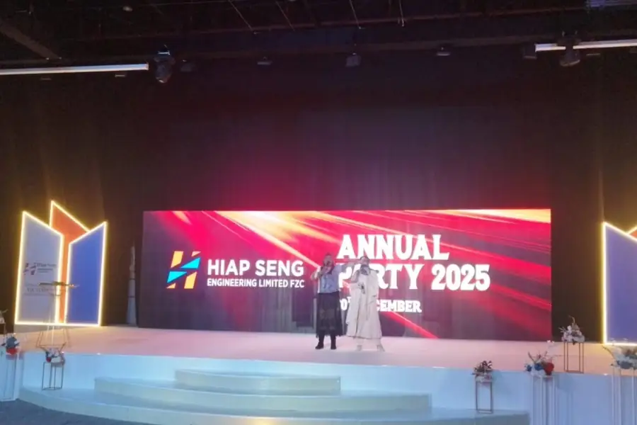 Hiap Seng annual party stage
